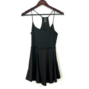 Revival Women Small Athletic Dress Skort Pickleball Built In Bra Pockets 1129U